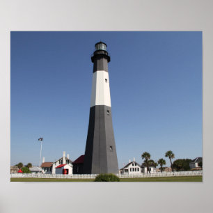 Pôster Farol de Tybee Island, Savannah GA