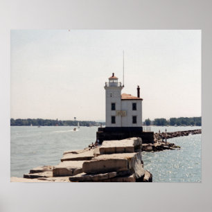 Pôster Farol do Lago Erie