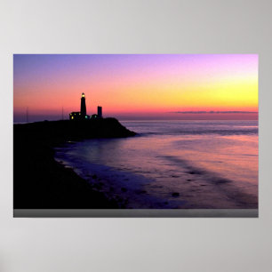 Pôster Farol do ponto de Montauk