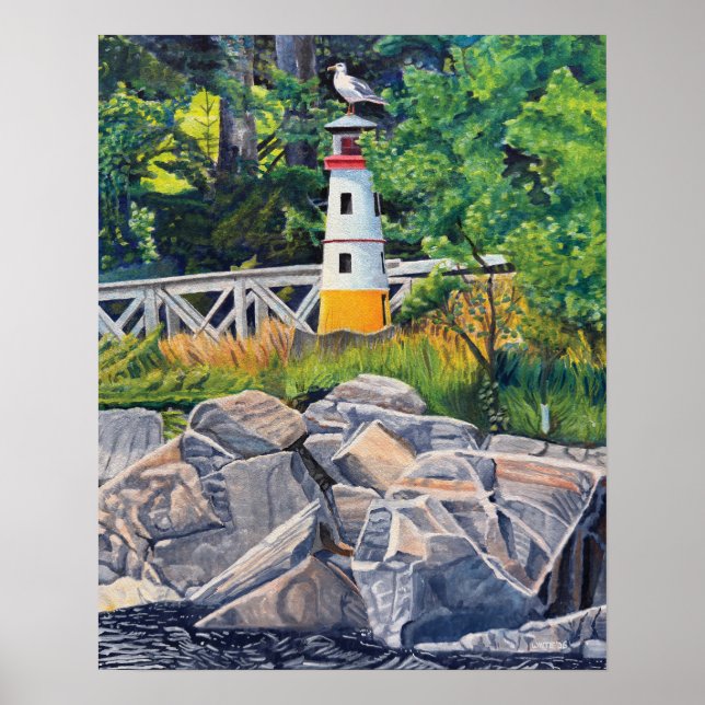 Poster Farol Echo Point (Frente)
