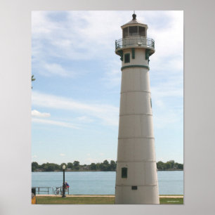 Poster Farol marinho da cidade