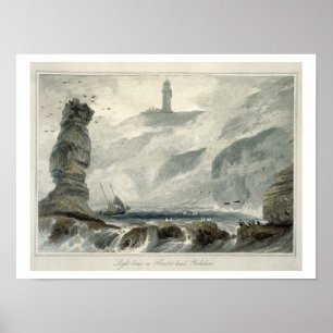 Pôster Farol na cabeça de Flamborough, do volume VI de