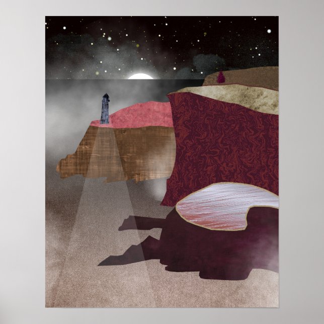 Poster Farol Nebuloso (Frente)