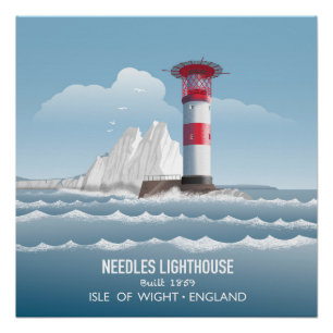 Pôster Farol Needles