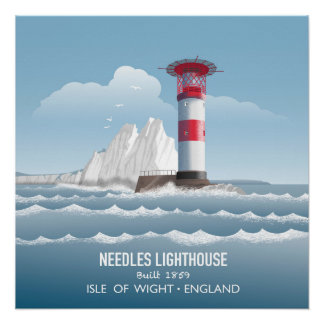Pôster Farol Needles