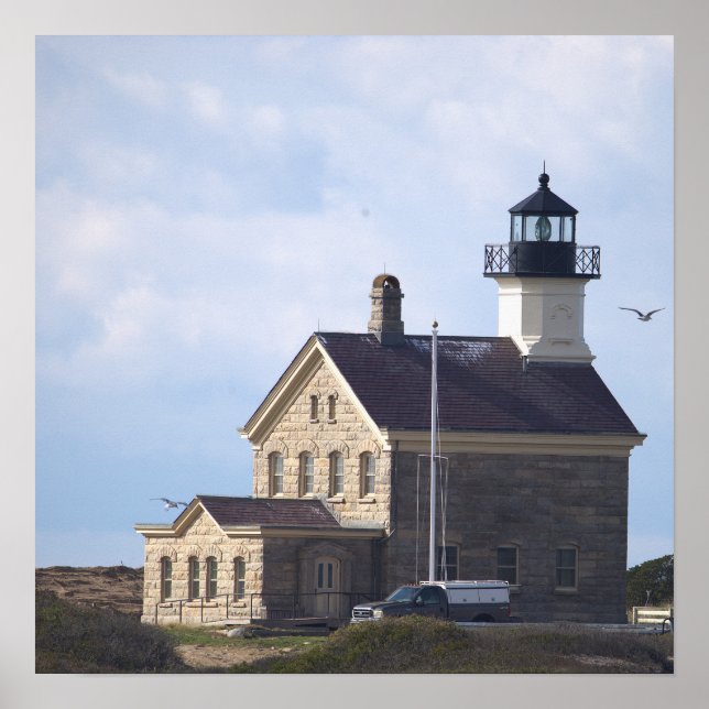 Poster Farol North Light Rhode Island (Frente)
