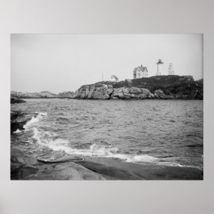 Pôster Farol "Nubble" de Cabo Neddick