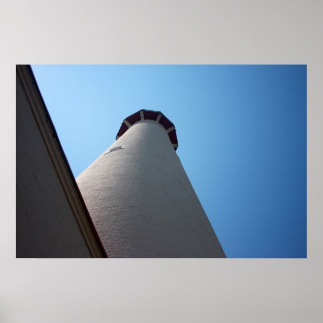 Poster Farol Ponto Cabo May (Frente)