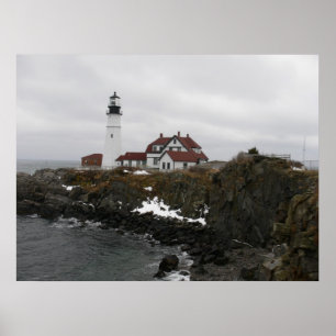 Pôster Farol-Poster de Portlandhead