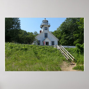 Pôster Farol velho do ponto da missão