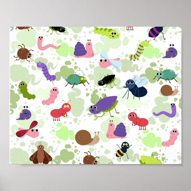Poster Farting Bugs (Frente)