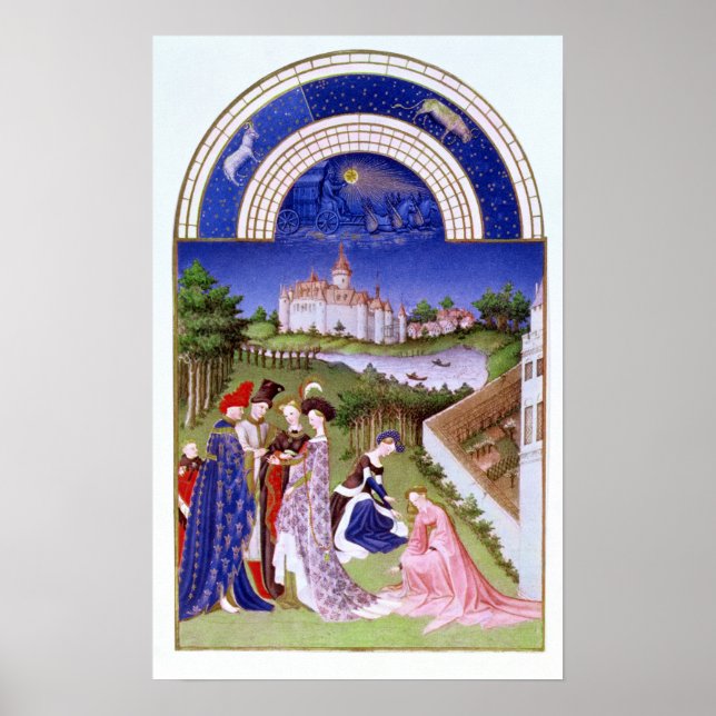 Pôster Fascimile de April' (Frente)