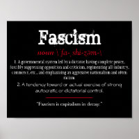 Fascismo Definição Declaração política Vermelho