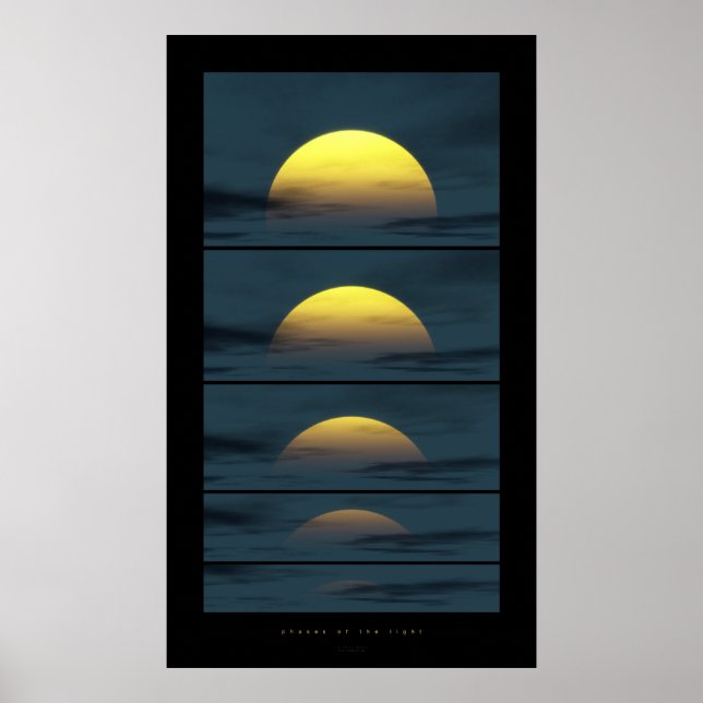 Pôster fases da luz (Frente)