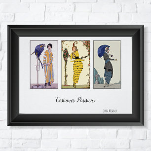 Poster Fashion Plates