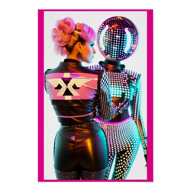 Pôster Fashion Queens de 2084 (Frente)