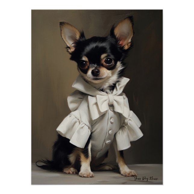 Pôster Fashion Show, Chihuahua Dog 01 - Jonathan Bonheur (Frente)