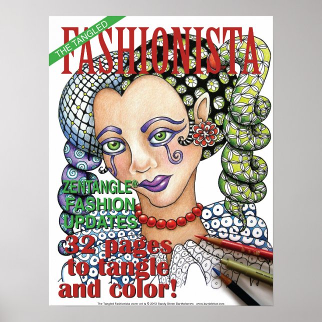 Poster Fashionista Tangido (Frente)
