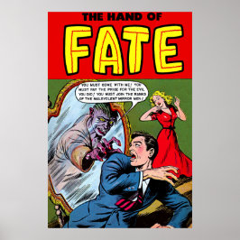 Poster Fate Creature In The Mirror Vintage Comics