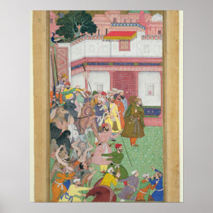 Pôster Fatepur Sikiri, 1573: Hasain Quli Khan-l Jahan pre