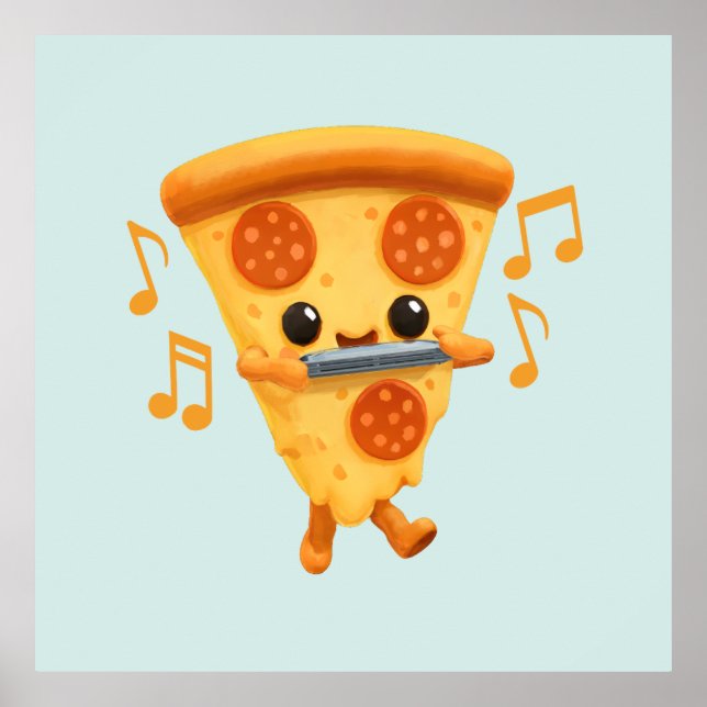 Poster Fatia Reproduzindo uma Corte Harmonica (Frente)