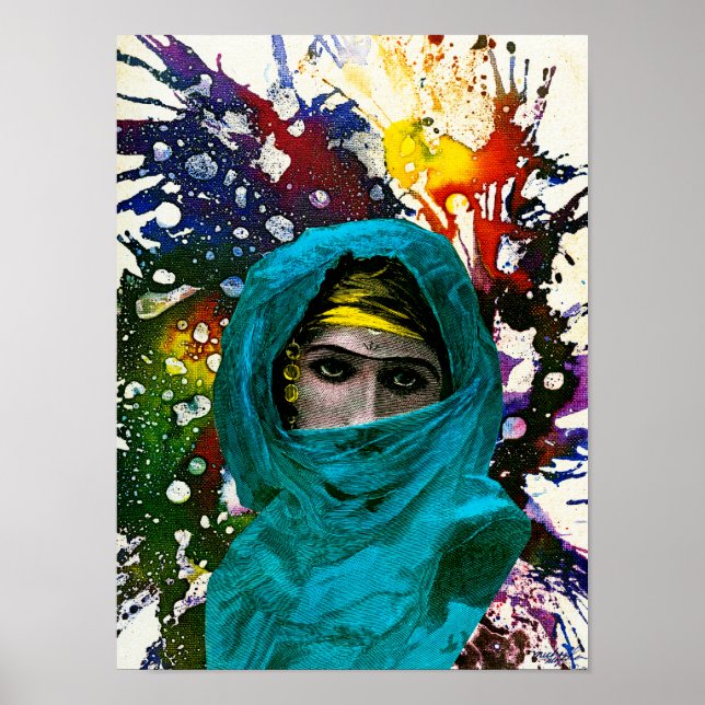 Poster Fatima por Michael Moffa (Frente)