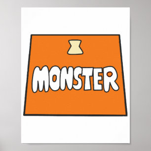 Poster Fato da Pikamee, Monstro