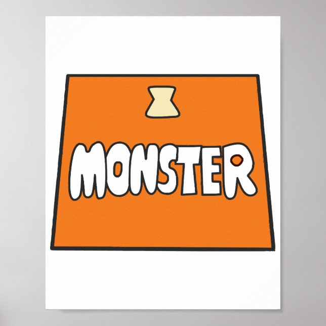 Poster Fato da Pikamee, Monstro  (Frente)