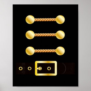 Poster Fato de Quebra-Nozes Uniforme Correspondente Solda