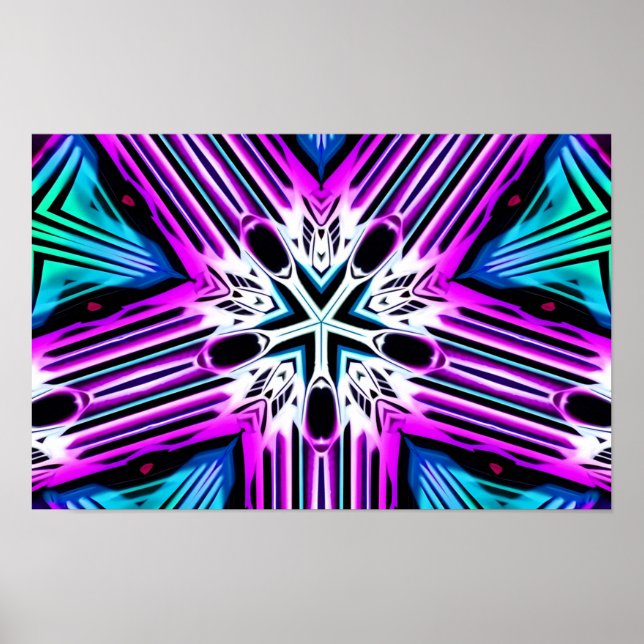 Poster Fator de Enchimento - Ken Gage Abstrato (Frente)