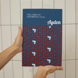 Poster FATURA Fastica Retro Red Blue Nursery Personalizad