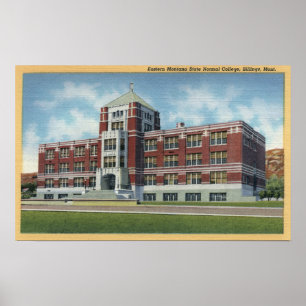 Pôster Faturamentos, estado oriental de Montana - Montana