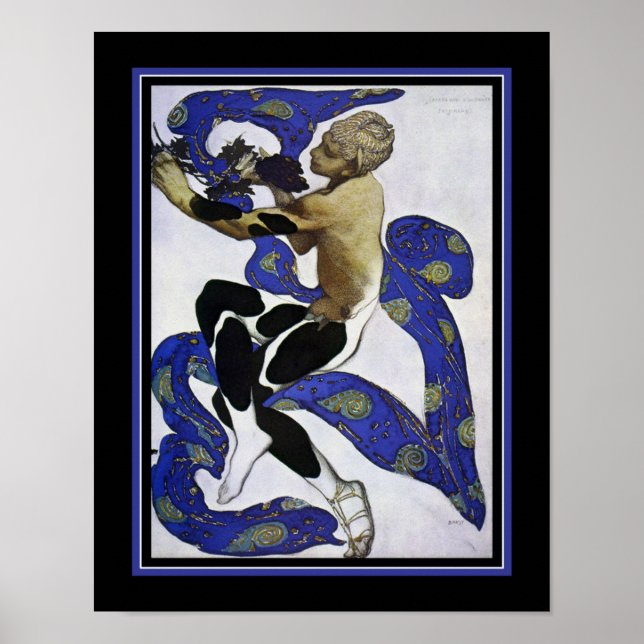 Poster "Faune" ca.1912 Art Nouveau (Frente)