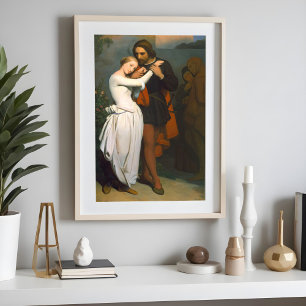 Poster Fausto & Margarida No Jardim por A. Scheffer