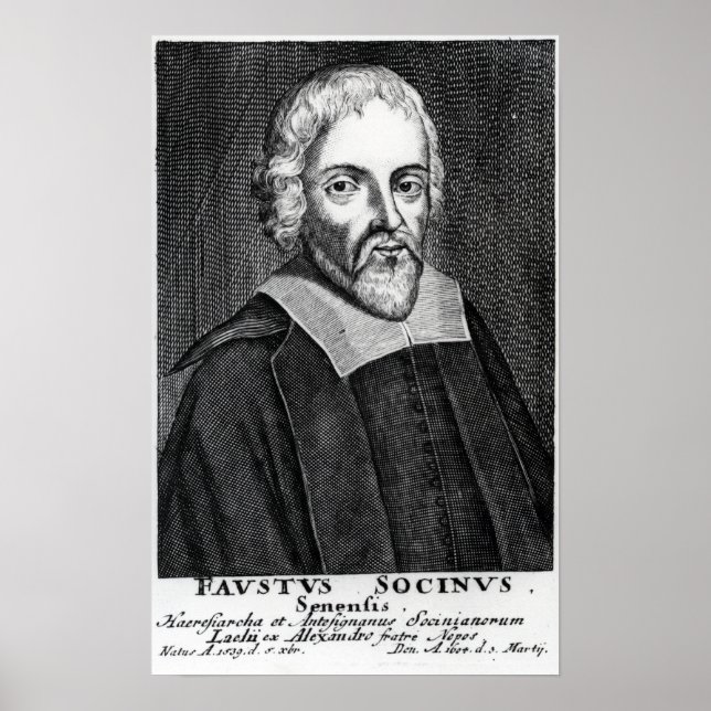 Pôster Fausto Sozzini (Frente)