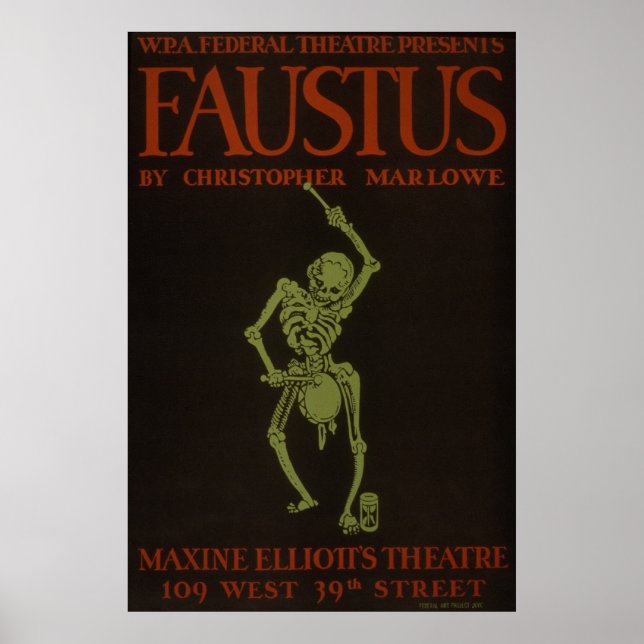 Poster Faustus (Frente)