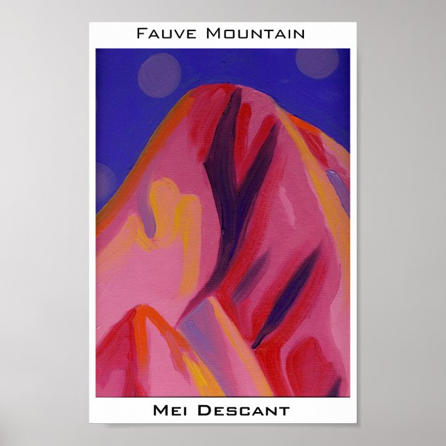 Poster Fauve Mountain (Frente)
