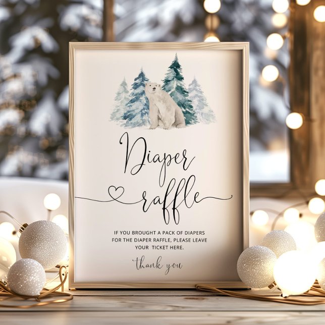 Poster Fava de Fralda de urso polar (Criador carregado)