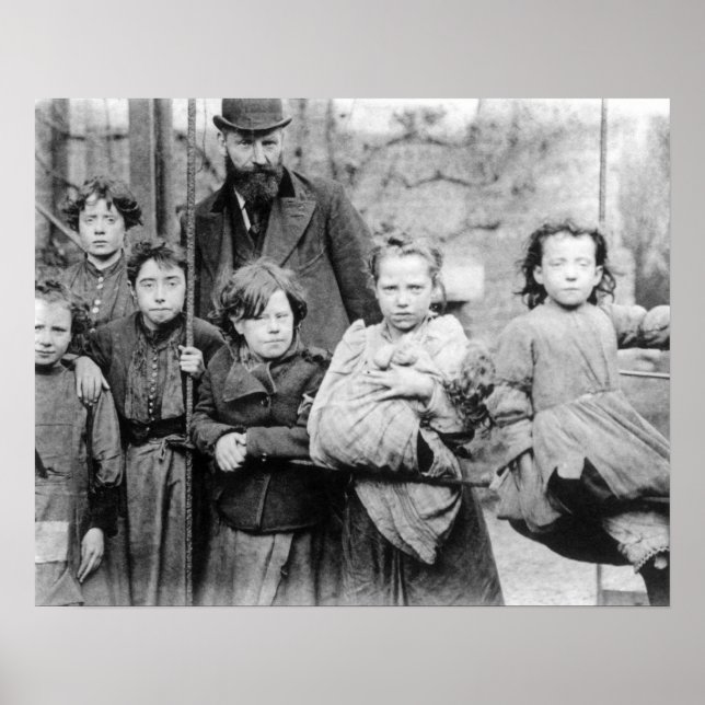 Poster Favelas de Londres (Frente)