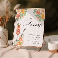 Favor de Cocktail Brilhante Amor à Primeira Spritz