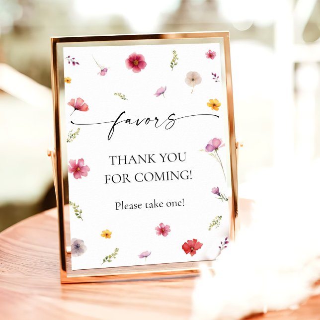 Poster Favor de Flor Selvagem (Criador carregado)