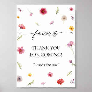 Poster Favor de Flor Silvestre