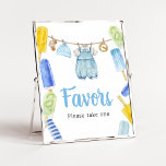 Poster Favor do Chá de fraldas de Picolé<br><div class="desc">Torne o seu evento especial com este Chá de fraldas de picolé com nosso símbolo de favoritos bonitinho e imprimível com um tema de Chá de fraldas de roupas de bebê adorável. Baixe,  personalize e crie memórias duradouras com este toque perfeito para sua celebração alegre! BS1076</div>