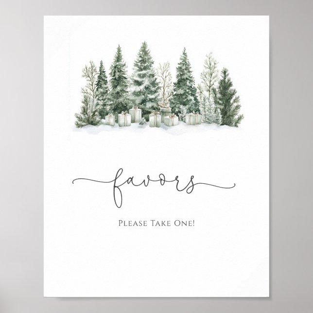 Poster Favor do Chá de panela de Neve no Amor (Frente)