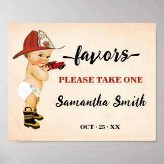 Poster Favor, por favor, pegue um Churrasco de Bebê Bombe
