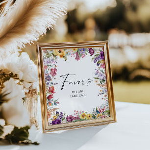 Poster Favoritos Assinar Chá de panela de Flores de Jardi