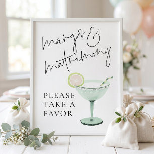 Poster Favoritos de Casamento da Margs Sinal de Chá de No