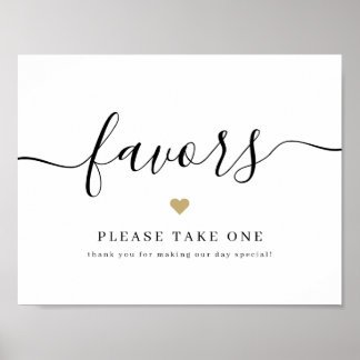 Poster Favoritos de casamento de guião legante, por favor