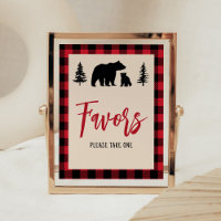 Favoritos do Chá de fraldas Lumberjack do Cubo do