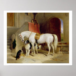 Pôster Favoritos do Príncipe George (óleo na canvas)